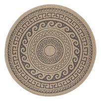 Kilimas lauko terasoms/vidaus Ayyildiz Comilla 887, juoda/rusva, 80 cm x 80 cm