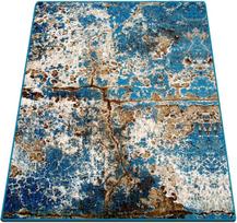 Kilimas Conceptum Hypnose Be Lost, mėlynas/aukso/rusva, 230 cm x 160 cm