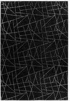 Kilimas Me Gusta Bijou 125 DHJOE-80-150, sidabro/juodas, 150 cm x 80 cm