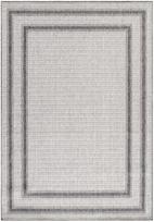 Kilimas lauko terasoms Ayyildiz Aruba Border 4901, kreminė/pilka, 340 cm x 240 cm