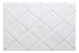 baltas kilimas - Vonios grindų kilimėlis Chic, baltas, 90 cm x 60 cm - 1 nuotrauka
