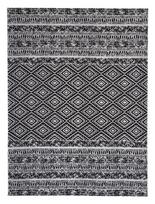 Kilimas lauko terasoms/vidaus Kayoom Sunny 110, juoda, 150 cm x 80 cm