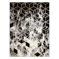 Kiliminis takas Hakano Mosse Hexagon, aukso/juodas/pilkas, 250 cm x 70 cm