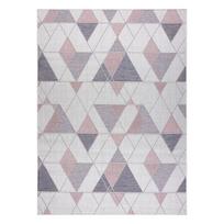 Kilimas vidaus Hakano Vinea Geometric 2, kreminė/rožinė, 170 cm x 120 cm