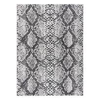 Kilimas vidaus Hakano Vinea Snake, juoda/kreminė/pilka, 170 cm x 120 cm