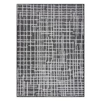 Kilimas vidaus Hacano Vinea Lines, juoda/kreminė, 150 cm x 80 cm