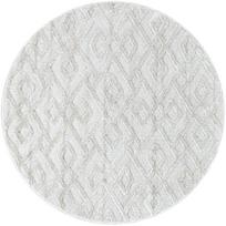Kilimas vidaus Ayyildiz Pisa Geometric 4708, kreminė, 120 cm x 120 cm