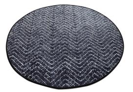 Kilimas vidaus Conceptum Hypnose Tessuto 882CHL2147, balta/juoda, 100 cm x 100 cm