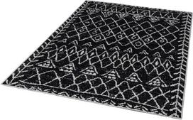 Kilimas vidaus Conceptum Hypnose W1069, baltas/juodas, 100 cm x 60 cm