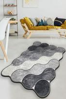 Kilimas Conceptum Hypnose Circle - Grey, įvairių spalvų, 180 cm x 120 cm