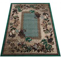 Kilimas vidaus Alfa 01 0089, ruda/žalia, 350 cm x 250 cm