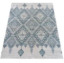 Kilimas vidaus Roxanne 02 0332, mėlyna/smėlio, 150 cm x 80 cm