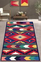 Kilimas Conceptum Hypnose Ordo - Cotton, įvairių spalvų, 180 cm x 100 cm