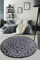 Kilimas Conceptum Hypnose Paisley Djt, įvairių spalvų, 100 cm x 100 cm