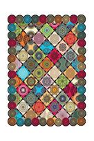 Kilimas Conceptum Hypnose HMNT966, įvairių spalvų, 80 cm x 50 cm