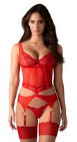 moto apranga - Obsessive obs Corset 2XL/3XL Plius dydžio seksuali apranga - 1 nuotrauka
