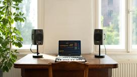 koloneles - Adam Audio D3V Juodas (Black) - 6 nuotrauka