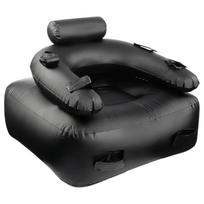 Rimba Inflatable BDSM Sofa Pripučiama suvaržymo sofa Juoda (Black)