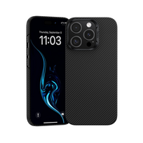 Benks "Magnetic Armor Air Kevlar Case PC Frame 600D" Apple iPhone 16 Pro Max Juodas (Black)