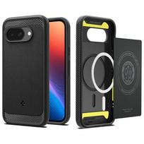 Spigen "Rugged Armor MagSafe" dėklas Google Pixel 9A - Matinis Juodas (Matte Black)