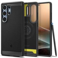 samsung s25 ultra case - Spigen "Rugged Armor MagSafe Case for Samsung Galaxy S25 Ultra" Juodas (Black) - 1 nuotrauka