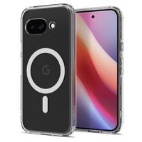 Spigen "Ultra Hybrid MagSafe" dėklas Google Pixel 9A Skaidrus/Baltas (Clear/White)