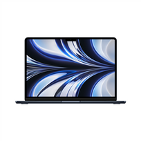 Apple MacBook Air 13.6", M2 8-core CPU, 8-core GPU, 16 GB, 256 GB, Midnight (Juodas)