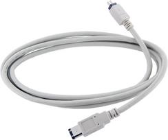Intos InLine Firewire/DV kabelis IEEE1394 400 Mbps 1.8m 6/4 kontakto (VMC-IL4615)
