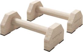 atsispaudimu rankenos - SPORTNOW Push-Up Handles 2, Medinės (Wood) - 1 nuotrauka