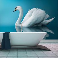 Fototapetas Artgeist Swan - Reflection, 154 cm x 200 cm
