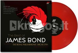 Vinilinė plokštelė LP VARIOUS ARTISTS „The Best of James Bond“ (Red Vinyl) (LP)
