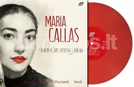 Vinilinė plokštelė LP MARIA CALLAS „Her Greatest Arias“ (Transparent Red Vinyl Edition) (LP)