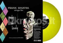 Vinilinė plokštelė LP FRANK SINATRA „Sings For Only The Lonley“ (Transparent Yellow Vinyl) (LP)