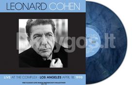 Vinilinė plokštelė LP LEONARD COHEN „Live At The Complex 1993“ (Blue Marble Vinyl) (LP)