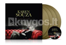 Vinilinė plokštelė LP SOUZA KAREN „Karen Souza Box Set“ (Gold Vinyl)   NTSC All Regions (4LP   DVD)