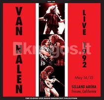 Vinilinė plokštelė LP VAN HALEN „Live At Selland Arena Fresno 1992“ (Red Vinyl) (2LP)