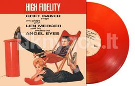 Vinilinė plokštelė LP BAKER CHET „Angel Eyes“ (LP) Red Vinyl