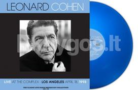 Vinilinė plokštelė LP LEONARD COHEN „Live At The Complex 1993“ (Blue Vinyl) (LP)