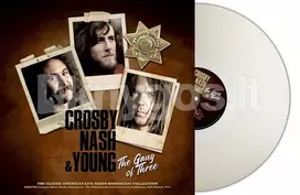 Vinilinė plokštelė LP CROSBY, NASH AND YOUNGR „The Gang Of Three“ (Natural Clear Vinyl) (LP)