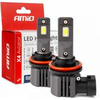 AMiO Aviator H8/H9/H11/H16 LED 6500K Canbus 4 vnt.