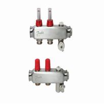 Danfoss Reguliuojamas grindinio šildymo kolektorius SSM-2F, 2 žiedų, plieninis