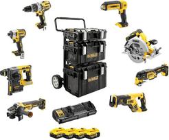akumuliatorines dewalt - DeWALT DCK853P4 Akumuliatorinių įrankių rinkinys, 18 V, 4x5,0 Ah - 1 nuotrauka
