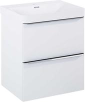 spintos spinteles baltos - Vonios spintelė su praustuvu Masterjero Soft, balta (White), 43.7 x 55.3 x 66.5 cm - 1 nuotrauka