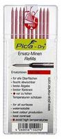pica dry - Pica Marker Grafitinės šerdys PICA Raudonos (Red), 10 vnt. - 1 nuotrauka
