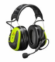 Apsauginės ausinės 3M Peltor WS Alert X MRX21A4WS6, Juoda/Geltona (Black/Yellow)