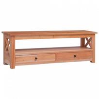 TV staliukas vidaXL 115x30x40cm raudonmedžio (Mahogany)