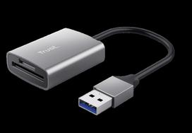 atminties korteles skaitytuvas - Trust Dalyx 24135, USB 3.2 - 2 nuotrauka