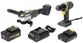 suktuvas grunder - Grunder CD-B0A18 AG-B0118E, 18 V, 2+4 Ah - 3 nuotrauka