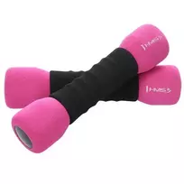 Minkšti hanteliai HMS CM06 Soft Grip, 2x1 kg
