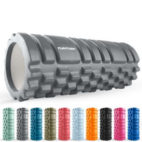 Masažo volelis Tunturi Yoga Grid Foam Roller 14TUSYO087, 33 cm, Pilka (Gray)